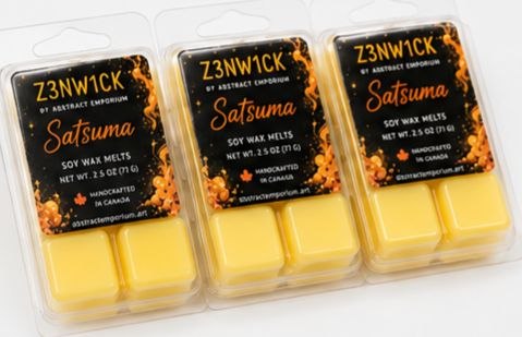 Satsuma wax melts trio